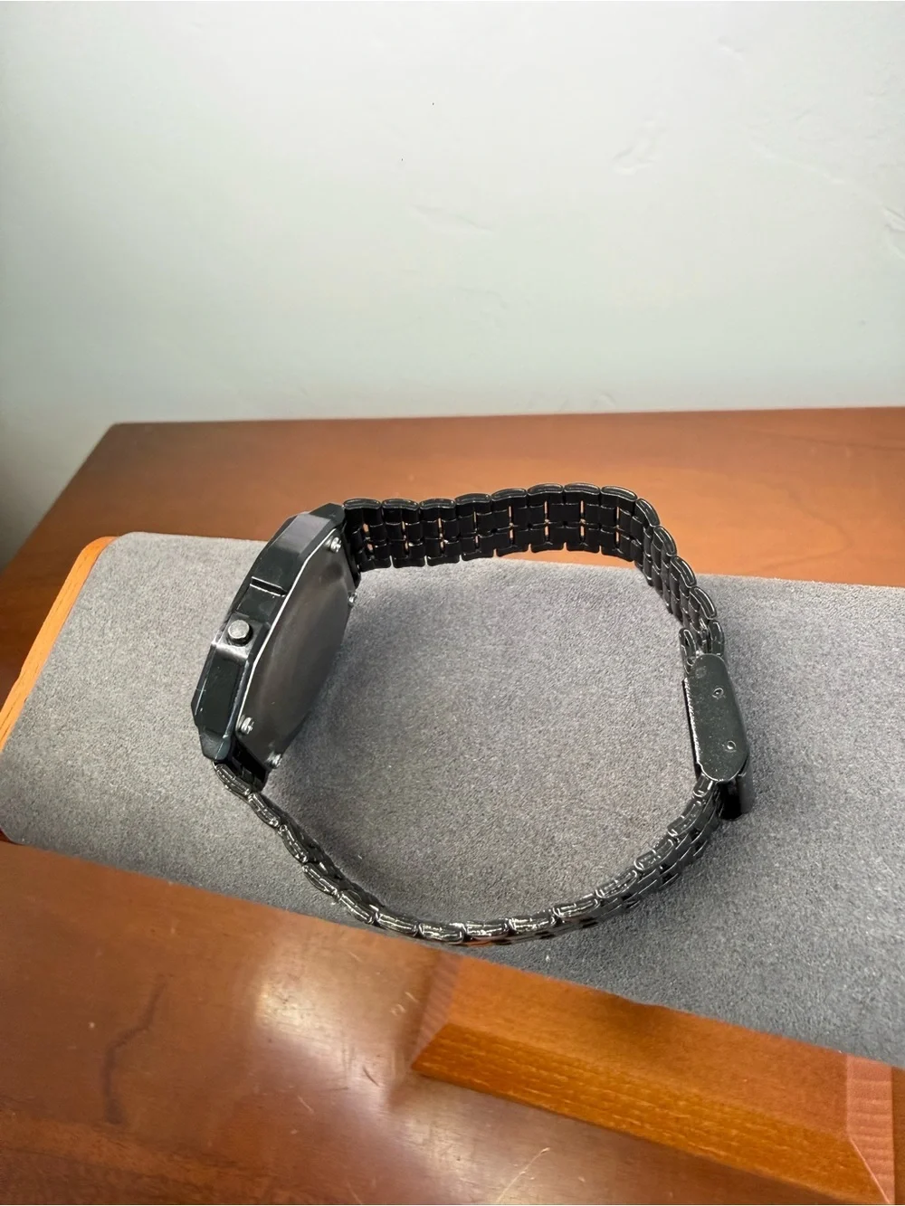 Black Digital Alarm Chrono Watch - Water Resistant